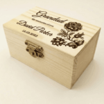 The Sentimental Sanctuary: A Wooden Box for Cherished Keepsakes