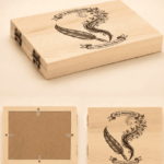 An Everlasting Tribute: Wooden Memorial Photo Frame